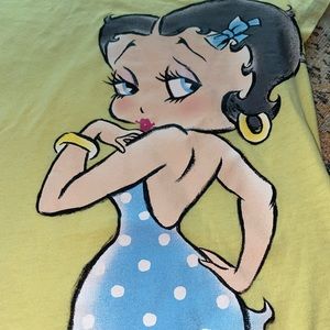 BETTY BOOP• RETRO GRAPHIC T • SIZE XL